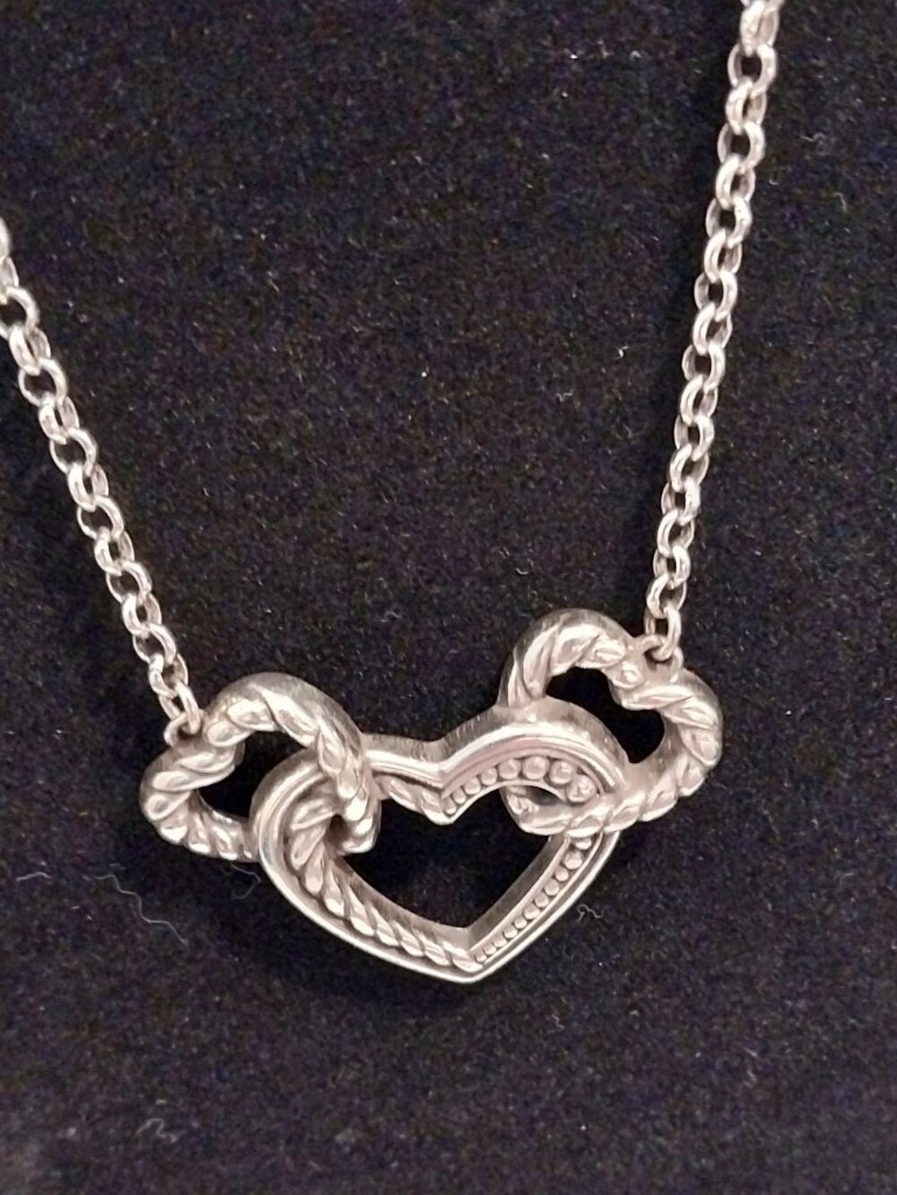 💘Brighton "Connected By Love" Necklace 18" Necklace Rare💘